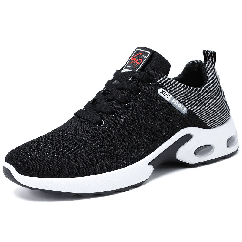 Herren nan atmungsaktive leichte Strick-Sneaker mit Luftkissen und rutschfester Laufsohle Shop Nory
