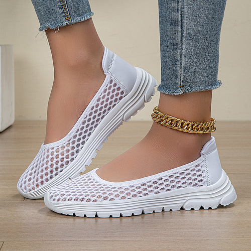 Damen Atmungsaktive Ballerinas mit rutschfester Sohle Shopnory