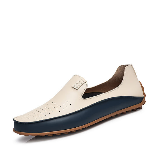 Damen eleganter Driving‑Mokassin mit weichem Lederlook, gepolstertem Komfortfußbett und profiliertem Noppenlaufsohle Shop Nory