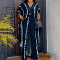 Damen Set aus kimonoartigem Oberteil und weitem Hosen Shopnory