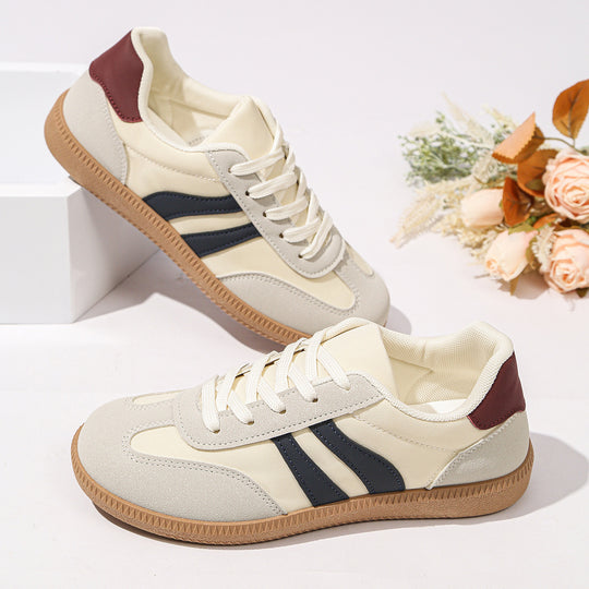Damen Retro-Sneaker mit Gumsohle und gepolsterter Innensohle Shop Nory