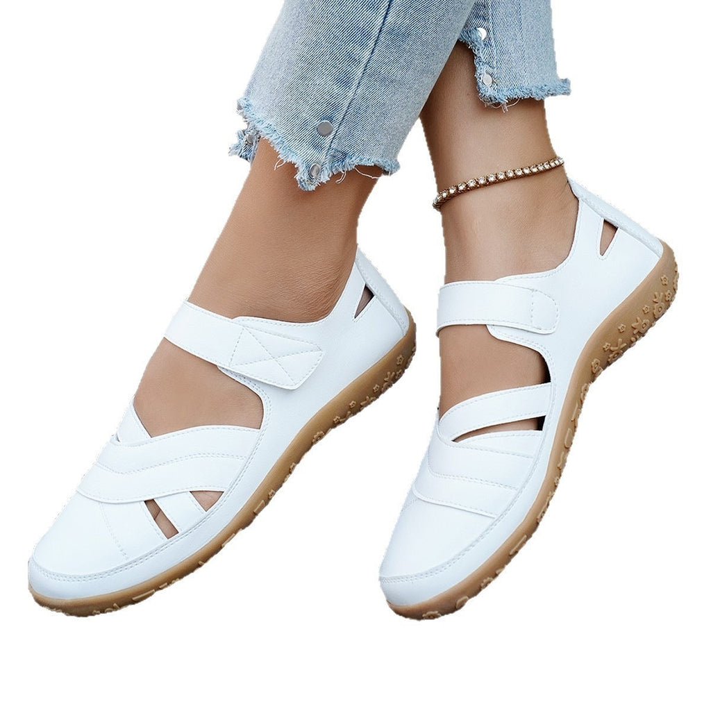 Damen Clogs mit verstellbaren Riemen und rutschfester Sohle