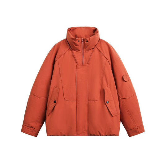 Herren Oversize Funktionsparka mit hoher Stehkapuze und Utility-Taschen Shop Nory