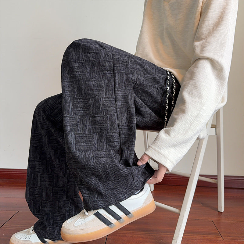 Herren Moderne Freizeithose mit grafischem Muster Shop Nory