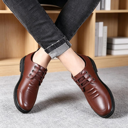 Herren Elegante und Bequeme Schnürschuhe Shop Nory