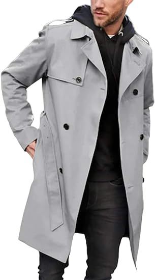 Herren Trenchcoat mit klassischem Stil