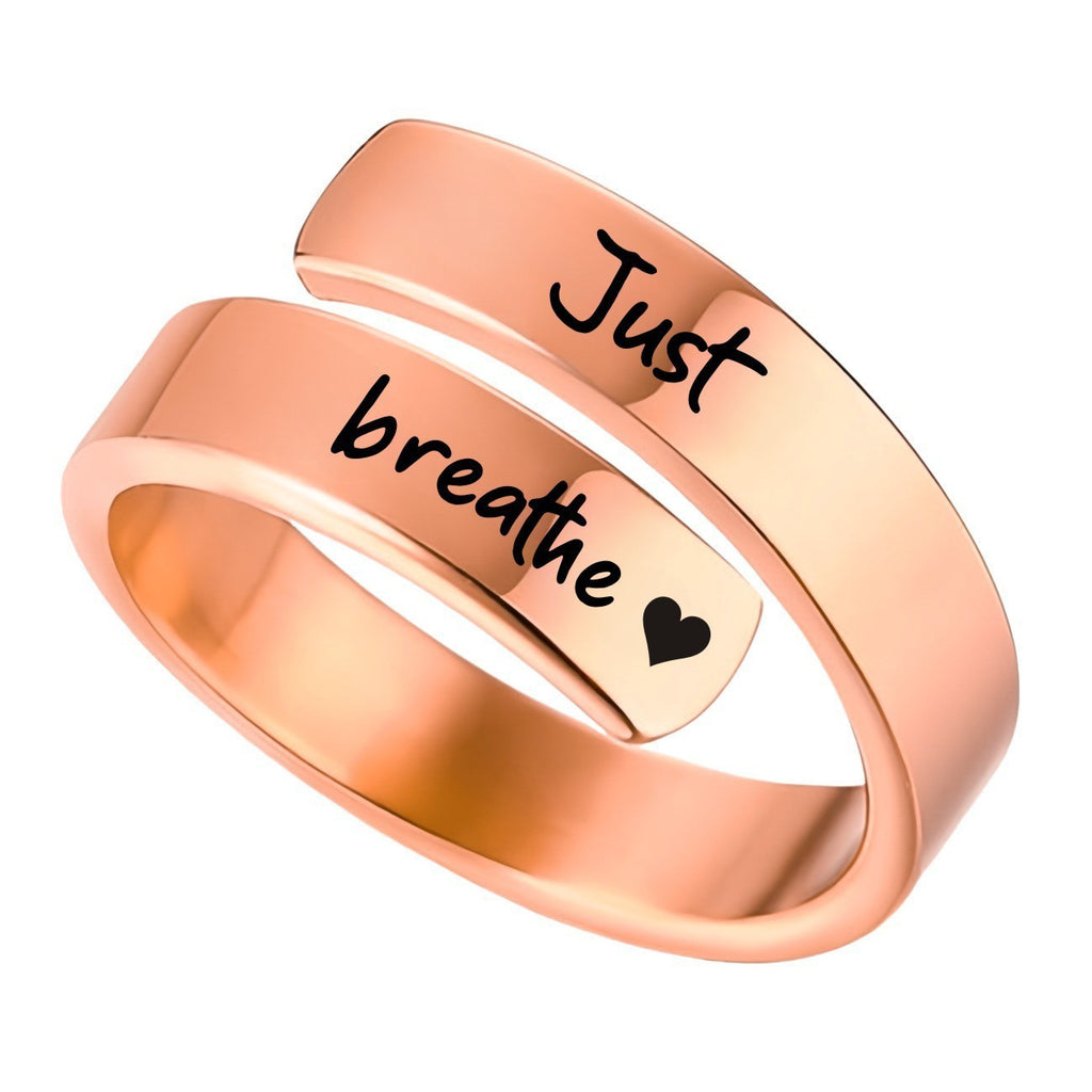 Damen Motivationsring mit inspirierenden Gravuren Shop Nory