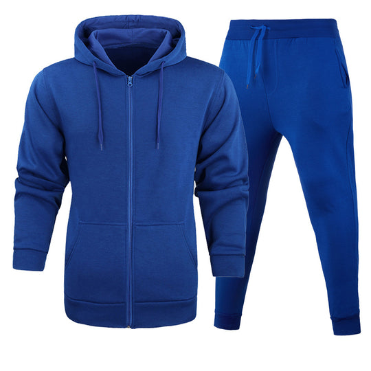 Herren nan zweites Komfort-Trainingsset mit robustem Frontreißverschluss, verstärkten Nähten und Jogginghose mit verdeckten Reißverschlusstaschen Shop Nory