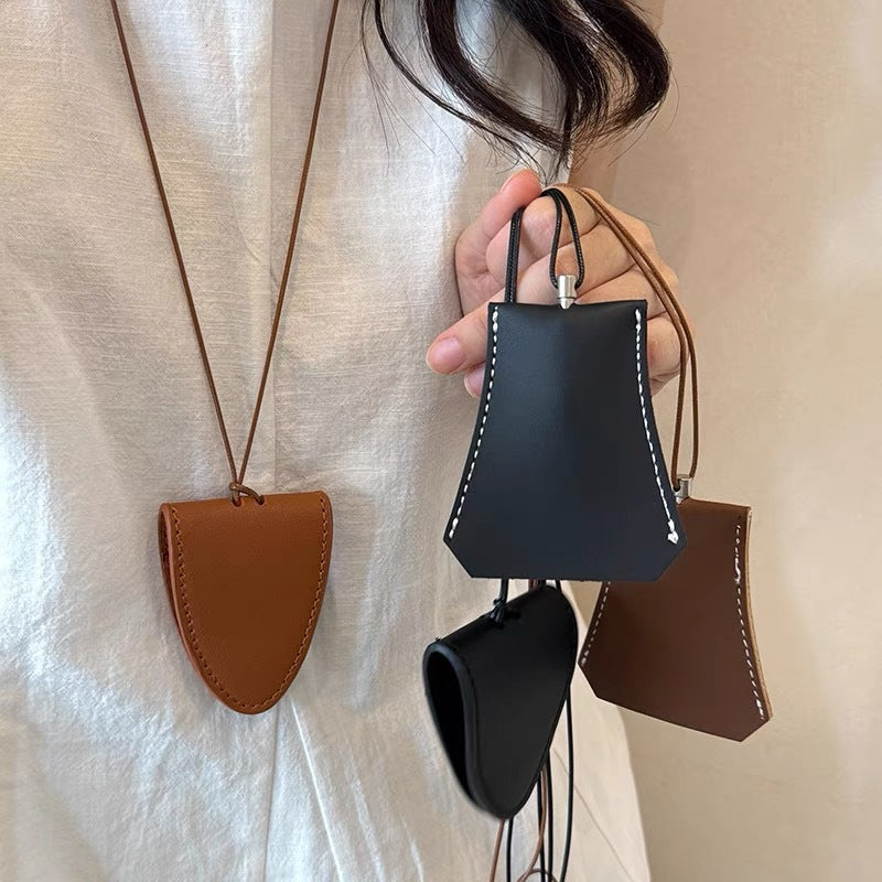 Damen Leder Anhänger Halskette Shop Nory