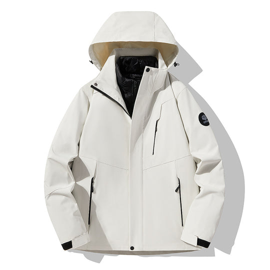 Herren Dreifach kombinierbare Funktionsjacke mit abnehmbarer Steppweste Shop Nory