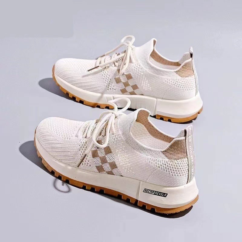 Damen Atmungsaktive Laufschuhe mit hochflexiblem Sohlenprofil und rutschfester Laufsohle
