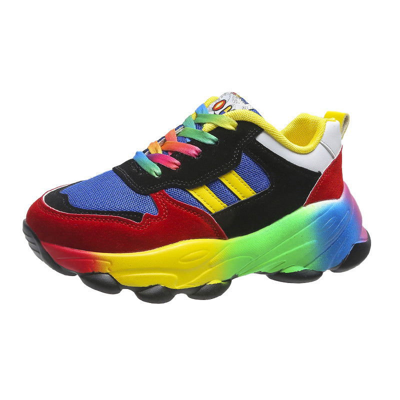 Damen nan auffälliger Plateau-Sneaker mit massiver Profilsohle, atmungsaktiven Mesh-Einsätzen und gepolstertem Komfortfußbett Shop Nory