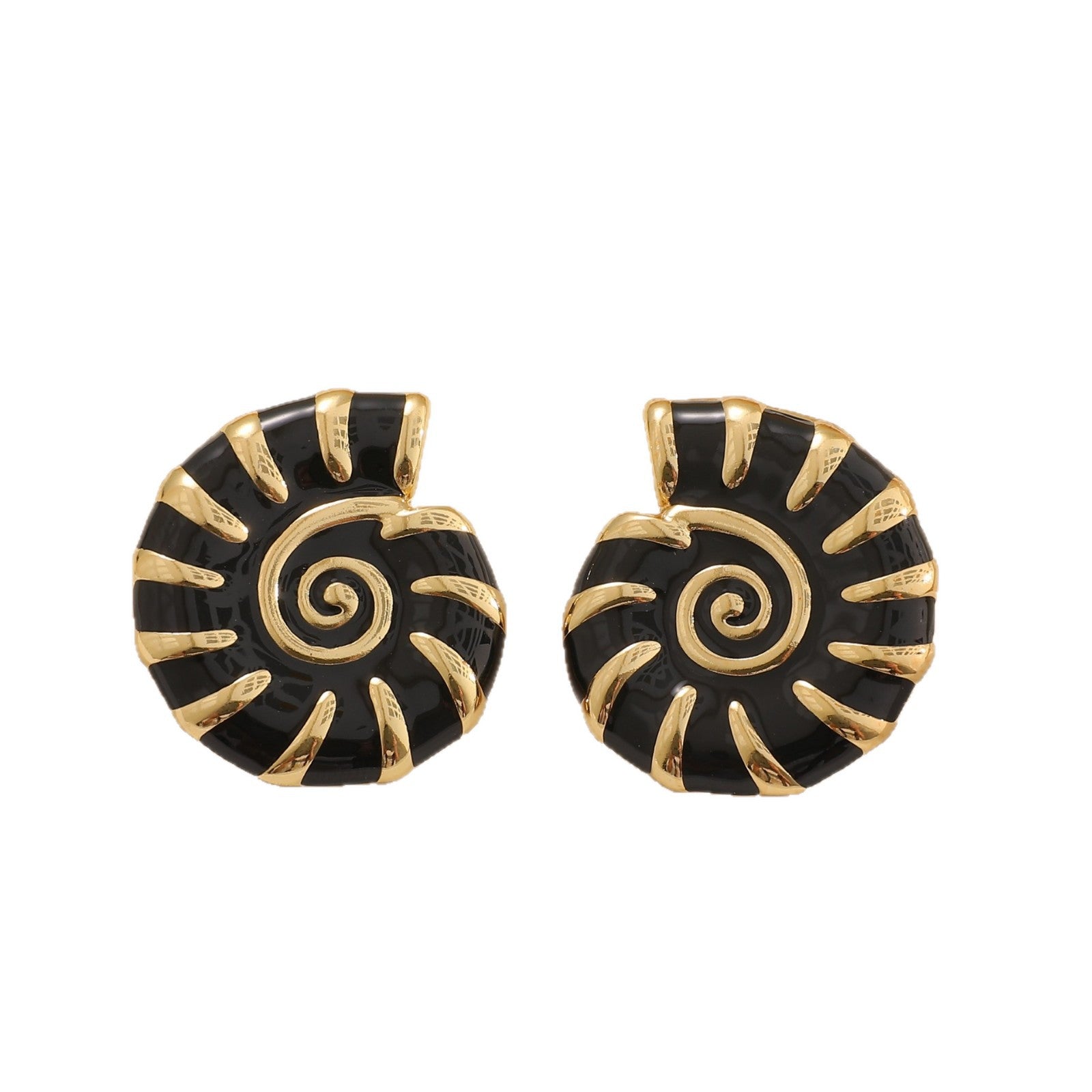 Damen Ohrstecker im eleganten Nautilus-Design Shop Nory