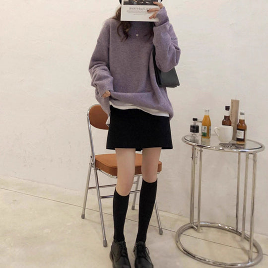 Damen Kuscheliger Oversized Pullover Shop Nory