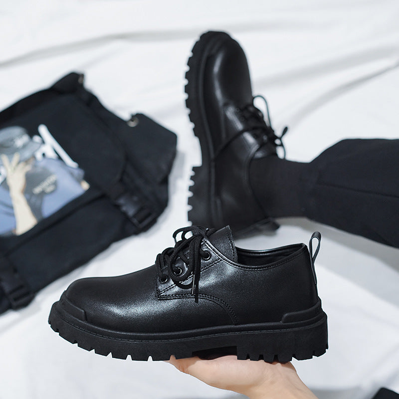 Herren Schnürschuhe aus hochwertigem Leder mit rutschfester Sohle