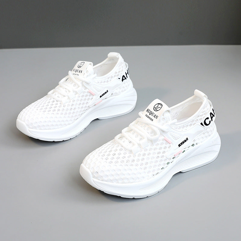 Damen atmungsaktive Sneaker mit rutschfester Sohle und innovativer Dämpfungstechnologie