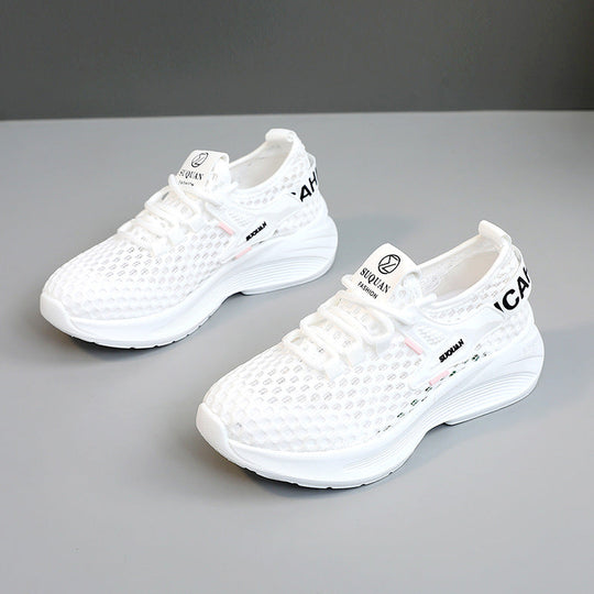 Damen atmungsaktive Sneaker mit rutschfester Sohle und innovativer Dämpfungstechnologie