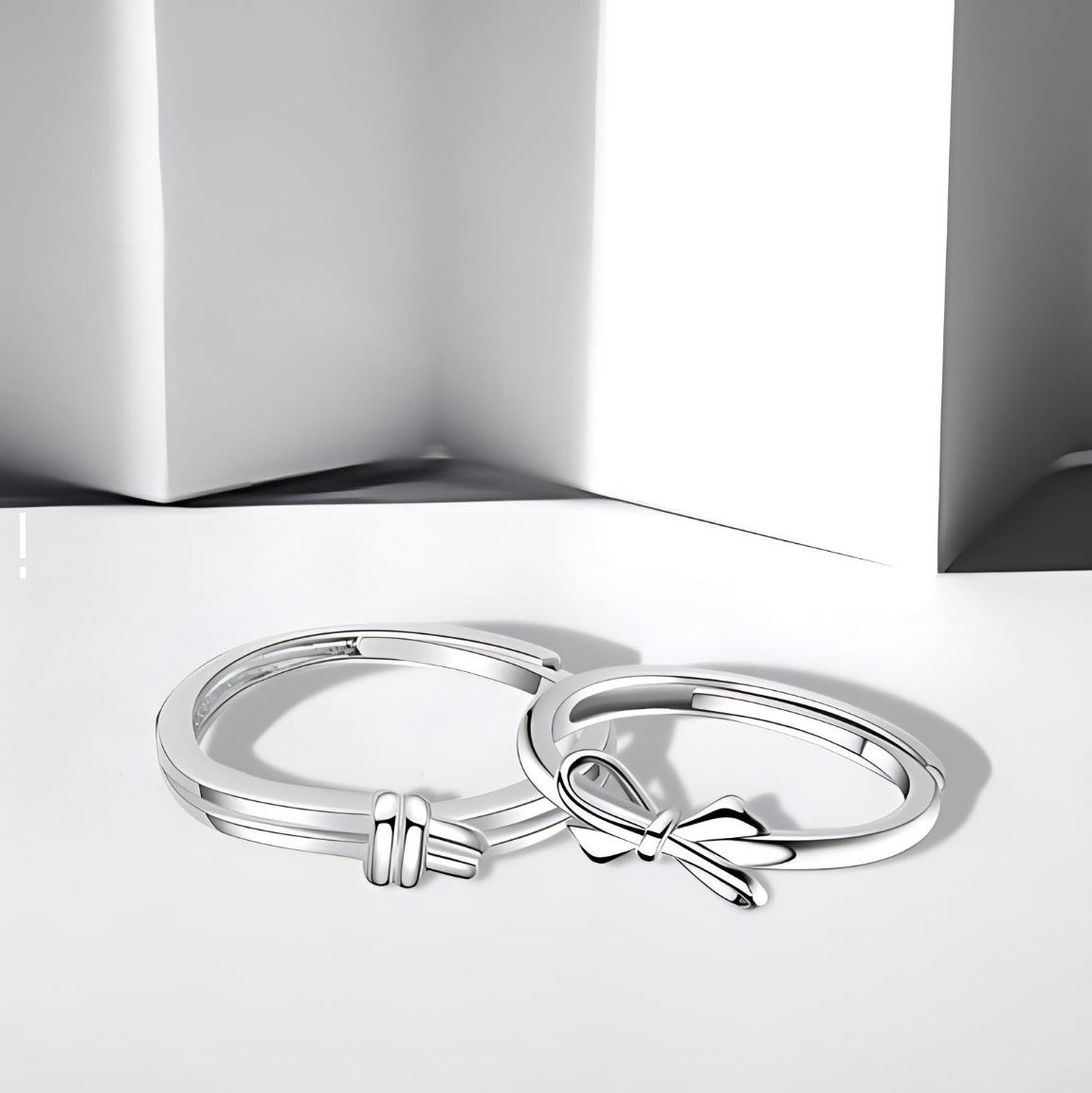 Damen zarter Schmuckring mit kunstvollem Knotendesign Shop Nory