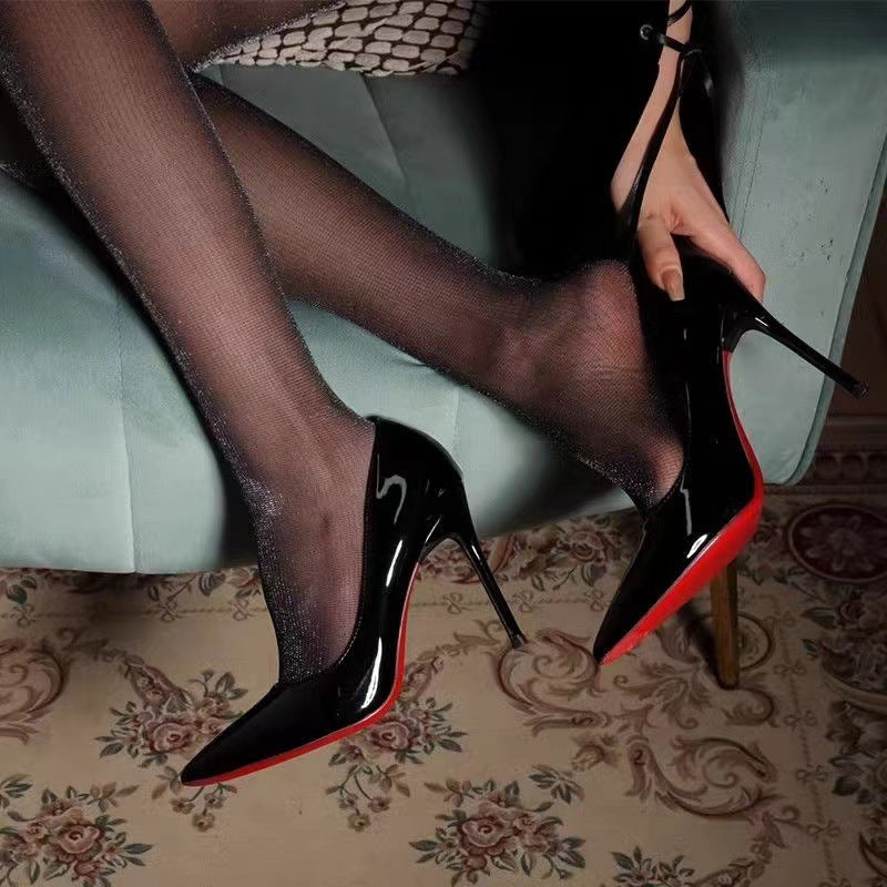 Damen Spitz-Pumps mit hohem Stiletto-Absatz und Riemchen Shop Nory