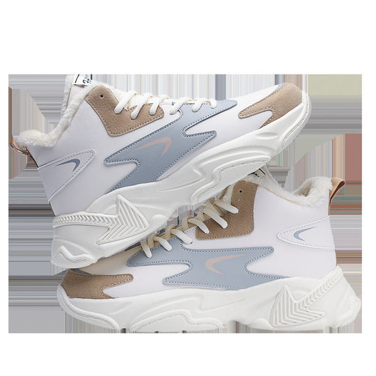 Damen Sportliche High-Top Sneakers mit modischer Dämpfungstechnologie