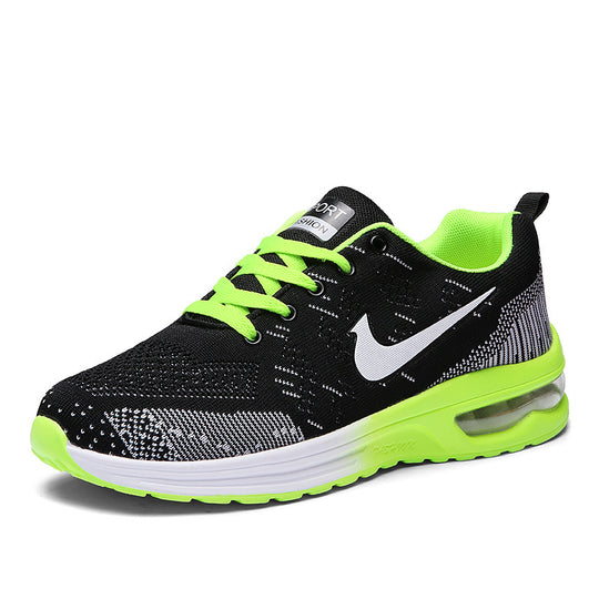 Herren Sportliche Mesh-Laufschuhe mit Luftkissen-Sohle und atmungsaktivem Strickobermaterial Shopy Nory