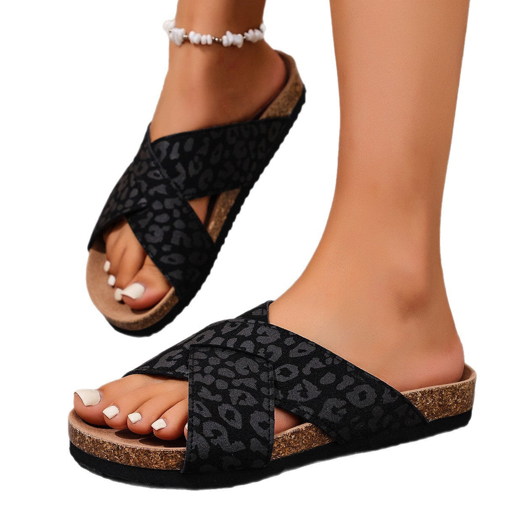 Damen Komfortable und stilvolle Fußbett Sandalen