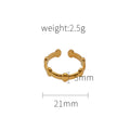 Damen Offener Ring mit stilvollem Perlen-Design Shop Nory