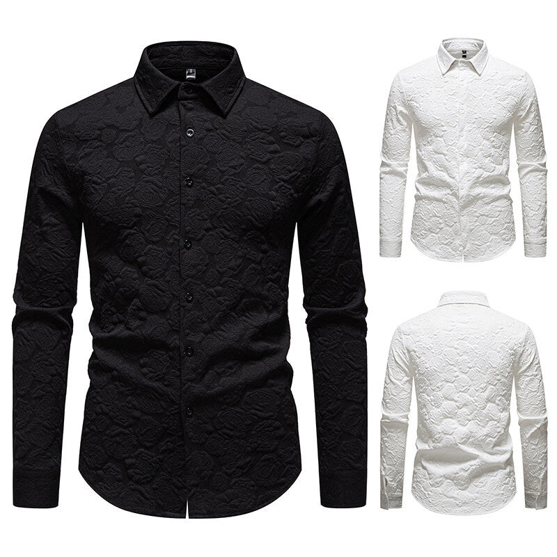 Herren Hemd mit strukturiertem Design
