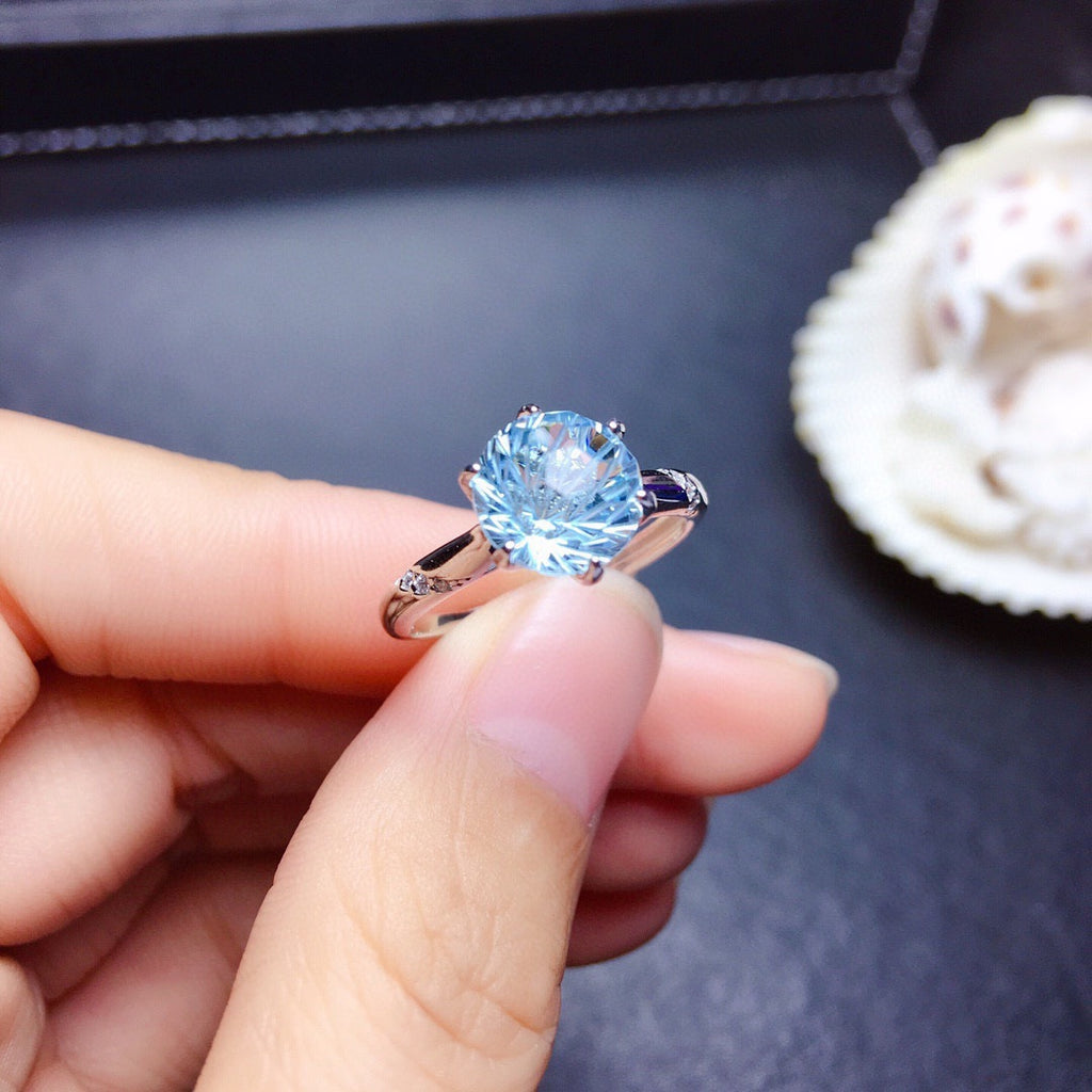 Damen Hochwertiger Schmuckring mit funkelndem Zirkonia Shop Nory