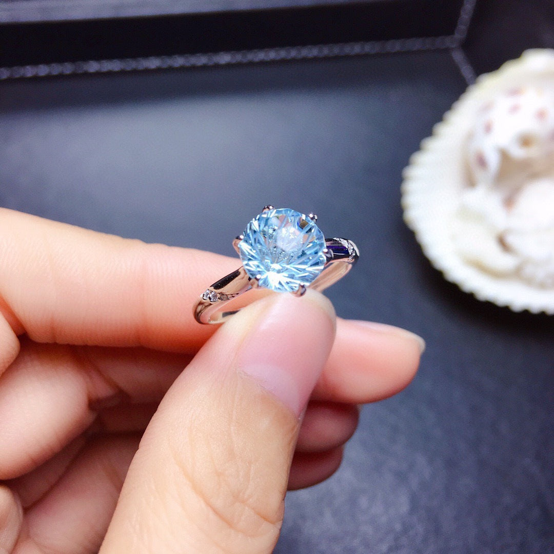 Damen Hochwertiger Schmuckring mit funkelndem Zirkonia Shop Nory