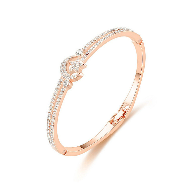 Damen Armreif mit funkelndem Zirkonia-Besatz Shop Nory