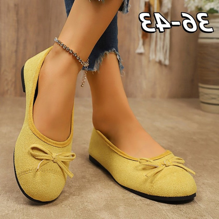 Damen Ballerinas mit zartem Schleifen-Design