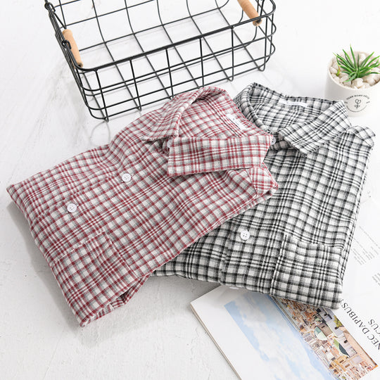 Herren Karriertes Flanell-Überhemd im Relaxed-Fit mit Brusttasche Shop Nory