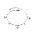 Damen Armband mit einzigartigem Flugzeuganhänger und funkelnden Kristallelementen Shop Nory
