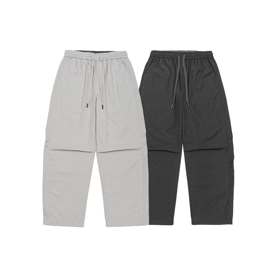 Herren Weite Cropped Cargohose mit Tunnelzug und Kniefalten Shop Nory