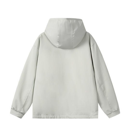 Unisex Wind- und Regenjacke mit Kapuze, wasserabweisender Softshell‑Hülle und wärmendem Fleecefutter Shop Nory