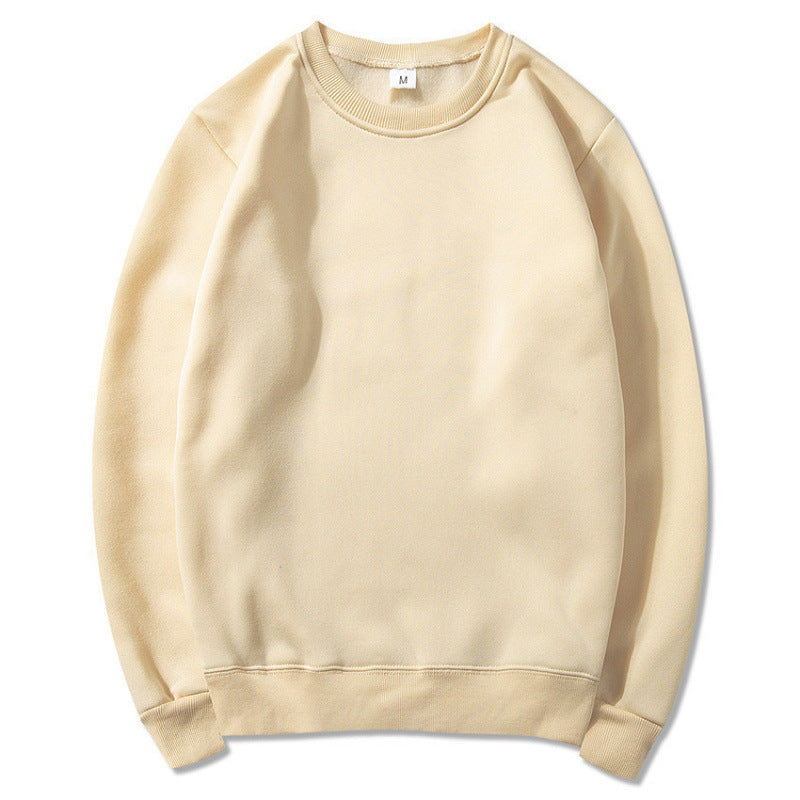 Damen Sweatshirt aus weichem Fleece-Material mit klassischem Rundhalsausschnitt Shopnory