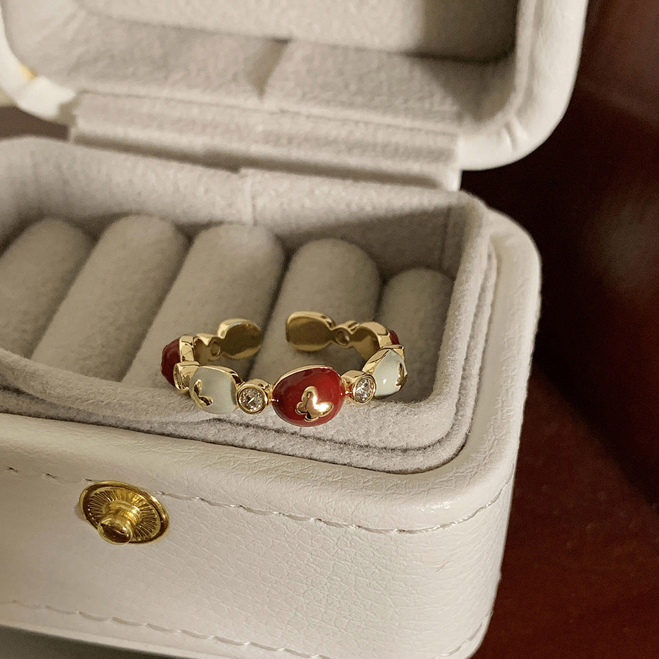 Damen modischer Statement-Ring Shop Nory