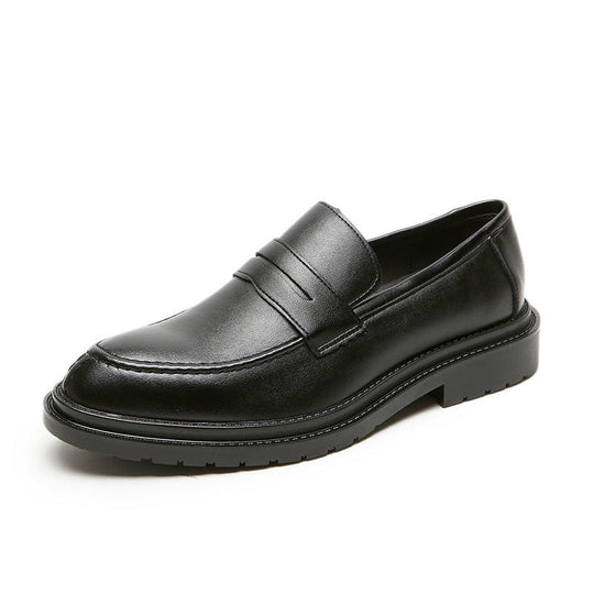 Damen Lederslipper mit rutschfester Profilsohle und eleganter Applikation