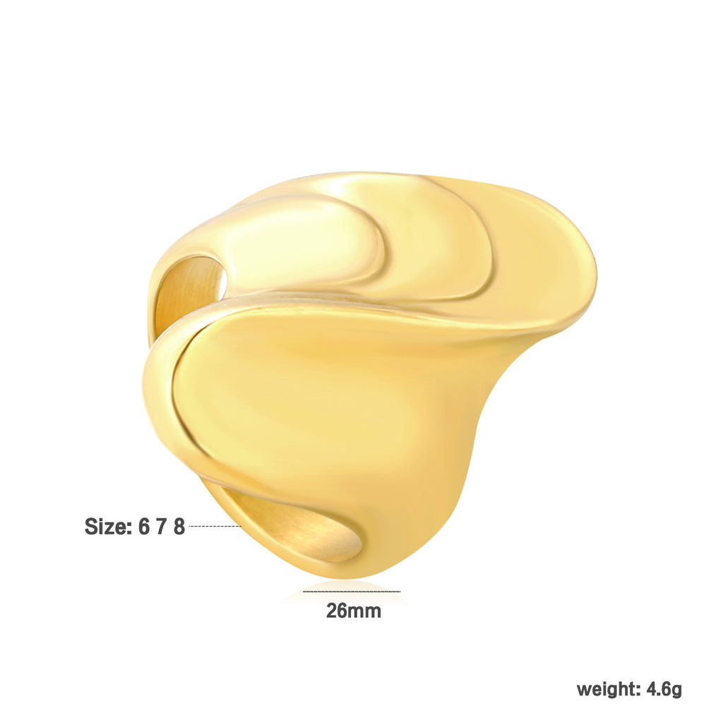 Damen Kunstvoll gestalteter Ring mit modernem Design Shop Nory