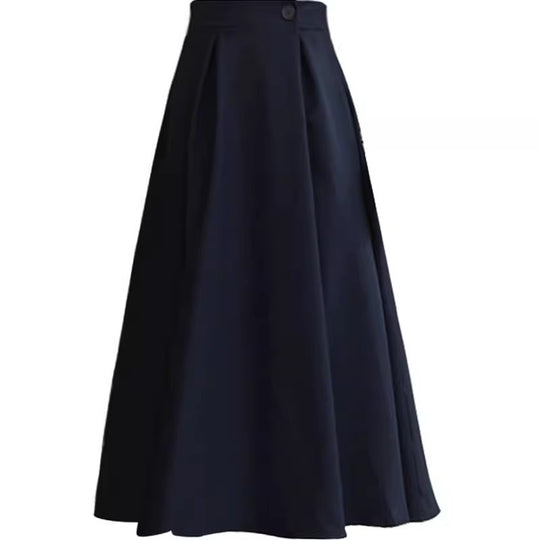 Damen Eleganter A-Linien Midi-Rock Shop Nory