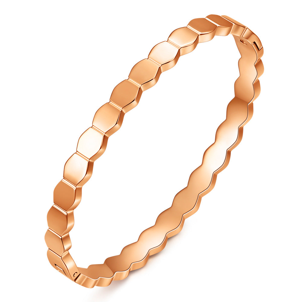 Damen Armreif mit modernem geometrischem Design Shop Nory