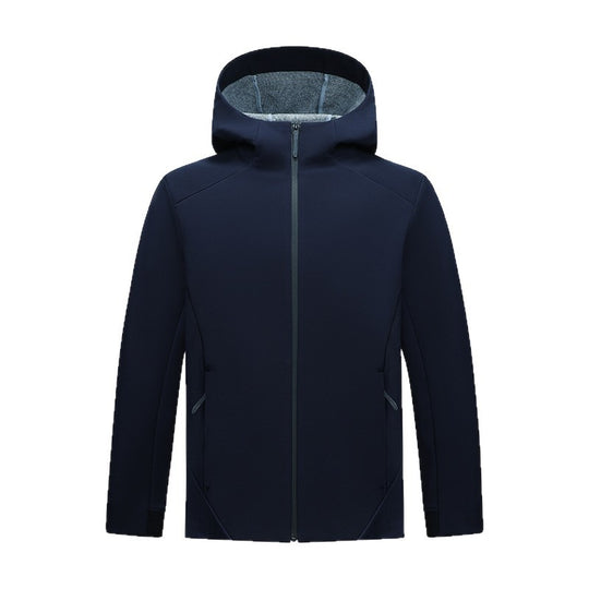 Damen Softshell-Jacke mit Kapuze, taillierte und winddichte Outdoorjacke Shop Nory