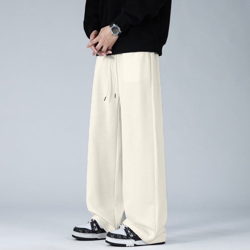 Herren Weite Oversize-Baggy-Loungehose mit Tunnelzugbund und fließender Jersey‑Qualität Shop Nory