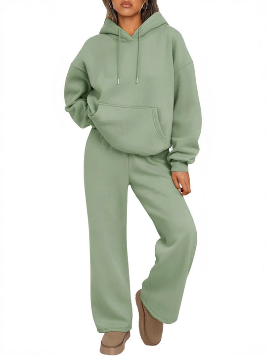 Unisex minimalistischer Kapuzenpullover aus French-Terry mit flachem Kordelzug und verstärkter Nackenpasse Shop Nory