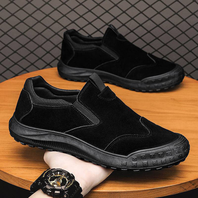 Herren Slip-On Freizeitpuschen mit atmungsaktiver Sohle