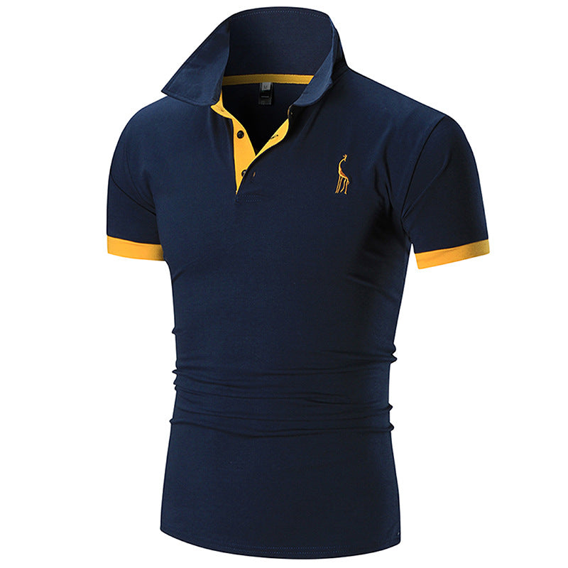 Herren Poloshirt mit modernem Kragen und figurbetonter Passform Shopnory