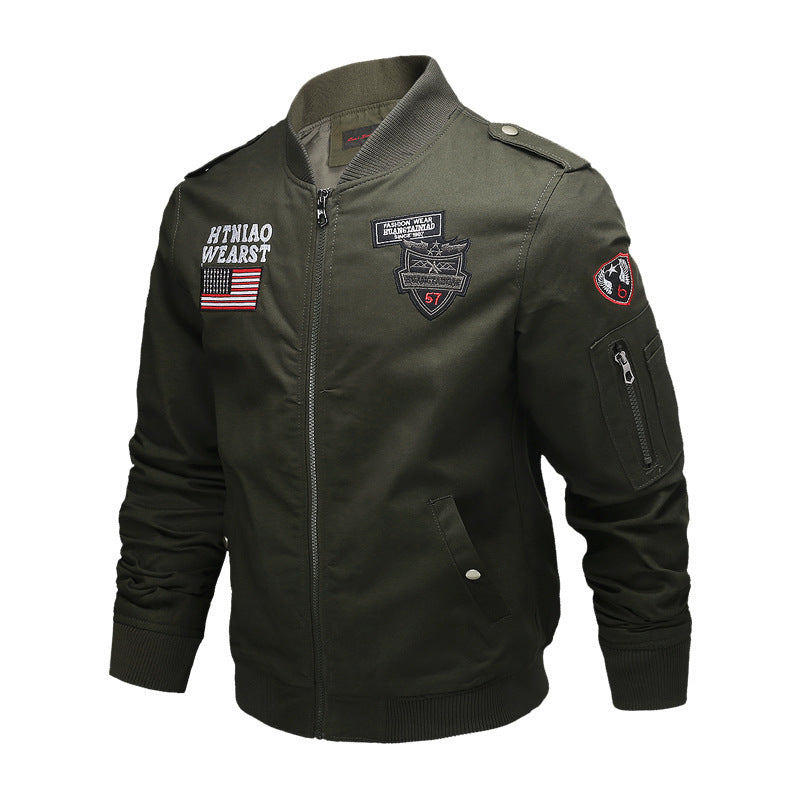 Herren Militärische Freizeitjacke Shop Nory