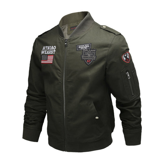 Herren Militärische Freizeitjacke Shop Nory