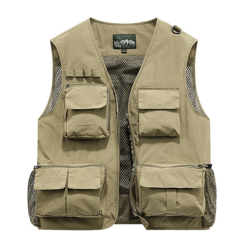 Herren Multifunktionale und atmungsaktive Outdoor-Weste Shop Nory